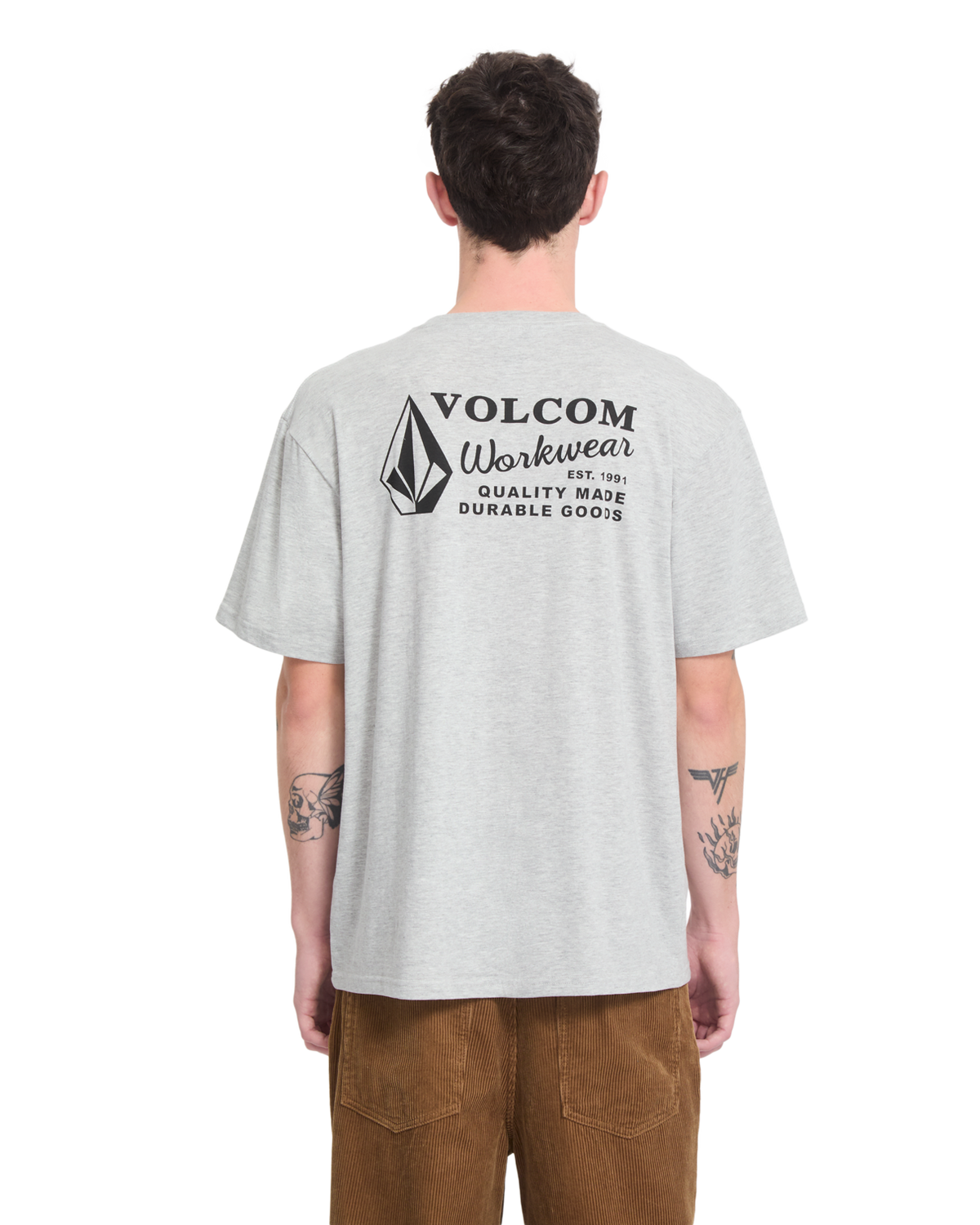 Volcom - T-Shirt - Workwear - Heather Grey