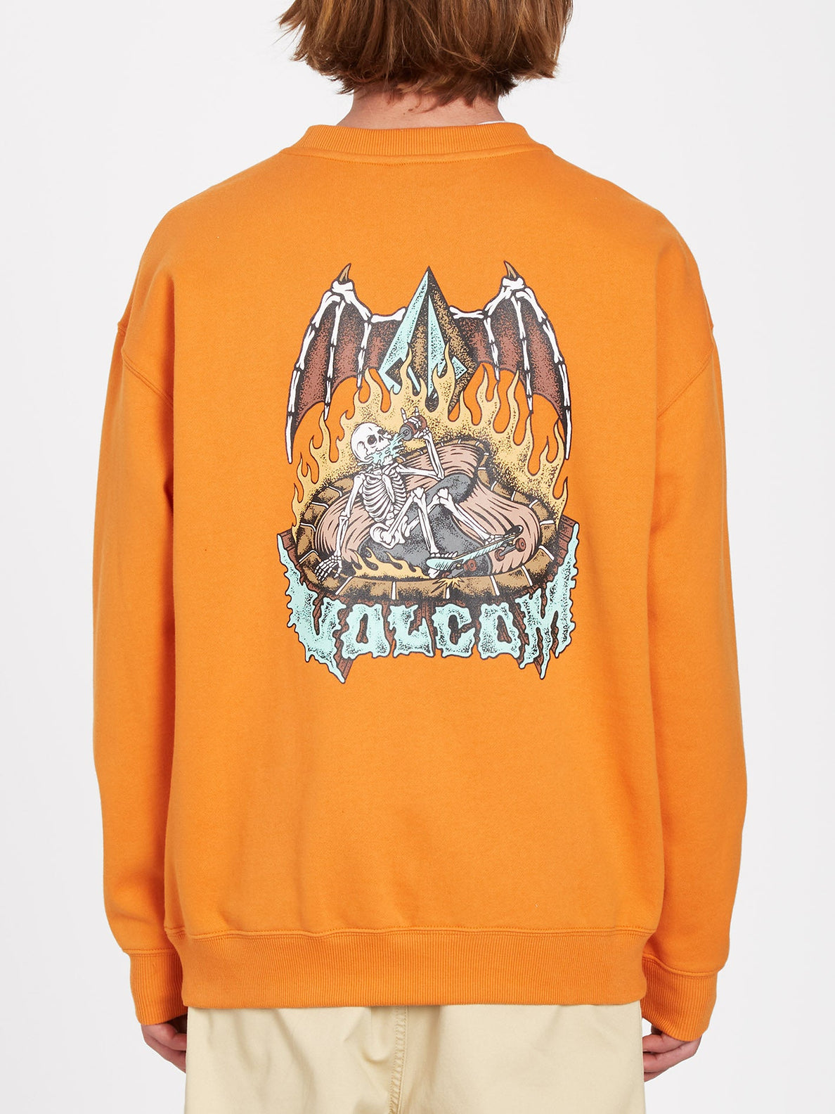 Volcom - Nofing Sweatshirt - Saffron