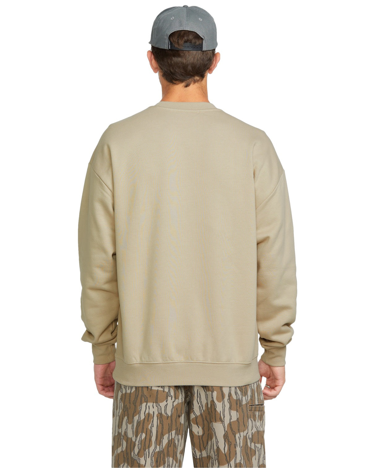 Volcom - Sweatshirt - Operators Crew - Light Khaki