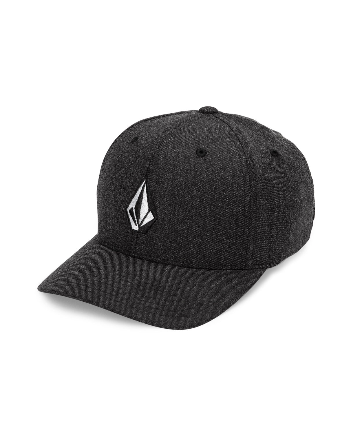 Volcom - Cap - Full Stone Heather FlexFit Hat - Charcoal Heather