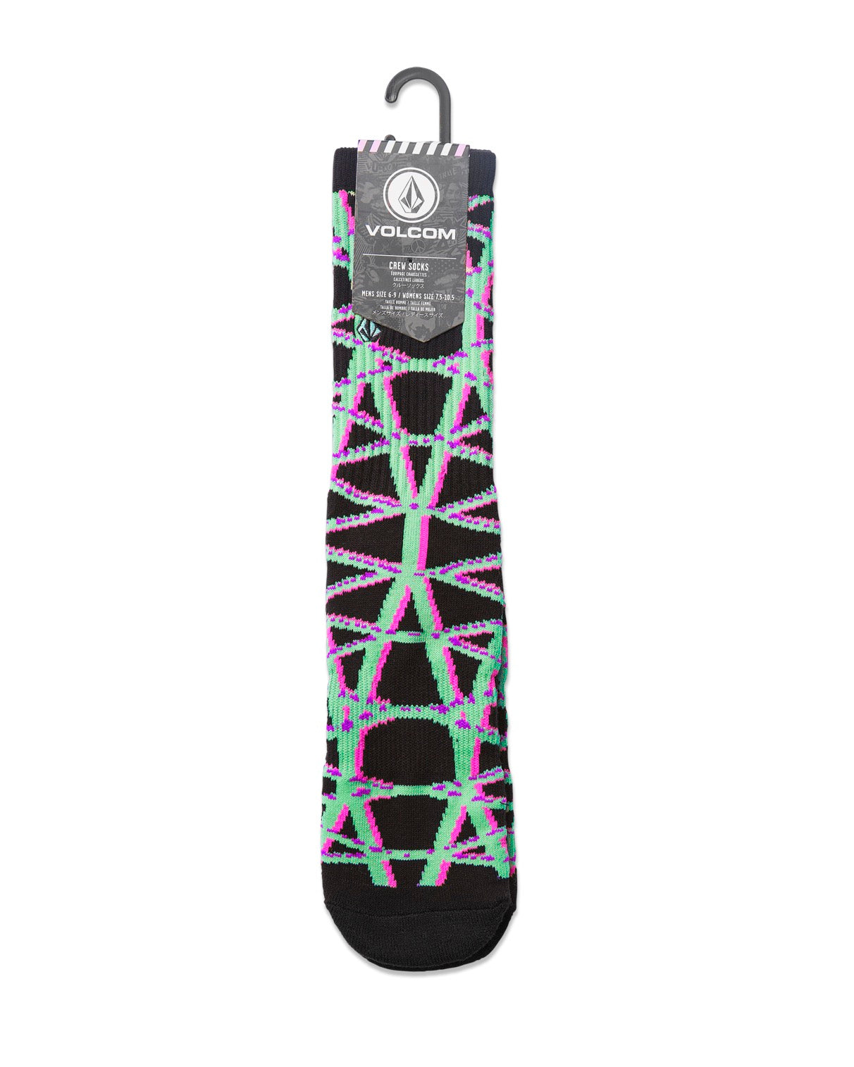 Volcom - Socks - Printa Stone - Black