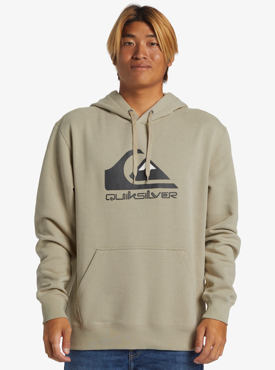 Quiksilver - Hoodie - Big Logo - Plaza Taupe