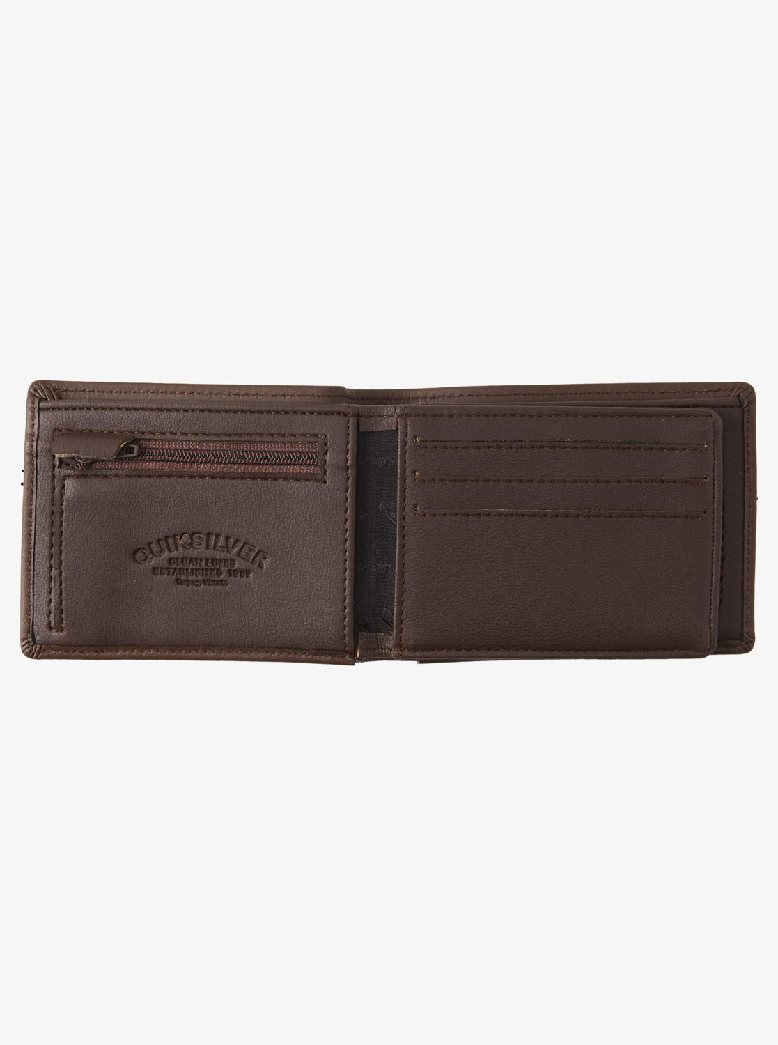 Quiksilver - Wallet - Mack 2 - Brown Leather