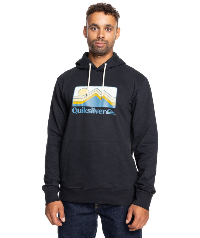 Quiksilver - Hoodie - QS Gradient Mountains - Black