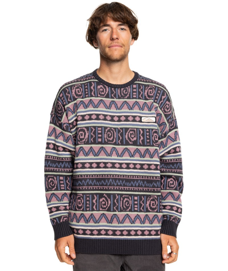 Quiksilver Sweatshirt Purple Vision Grape Shake