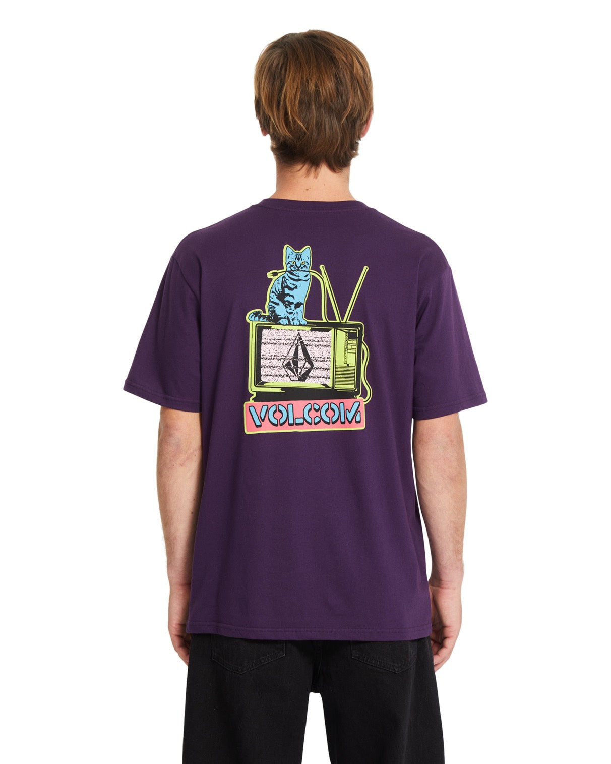 Volcom - T-Shirt - CATV - Grape Royale