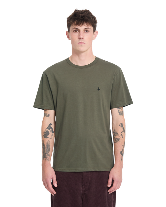 Volcom - T-Shirt - Stone Blanks - Wintermoss