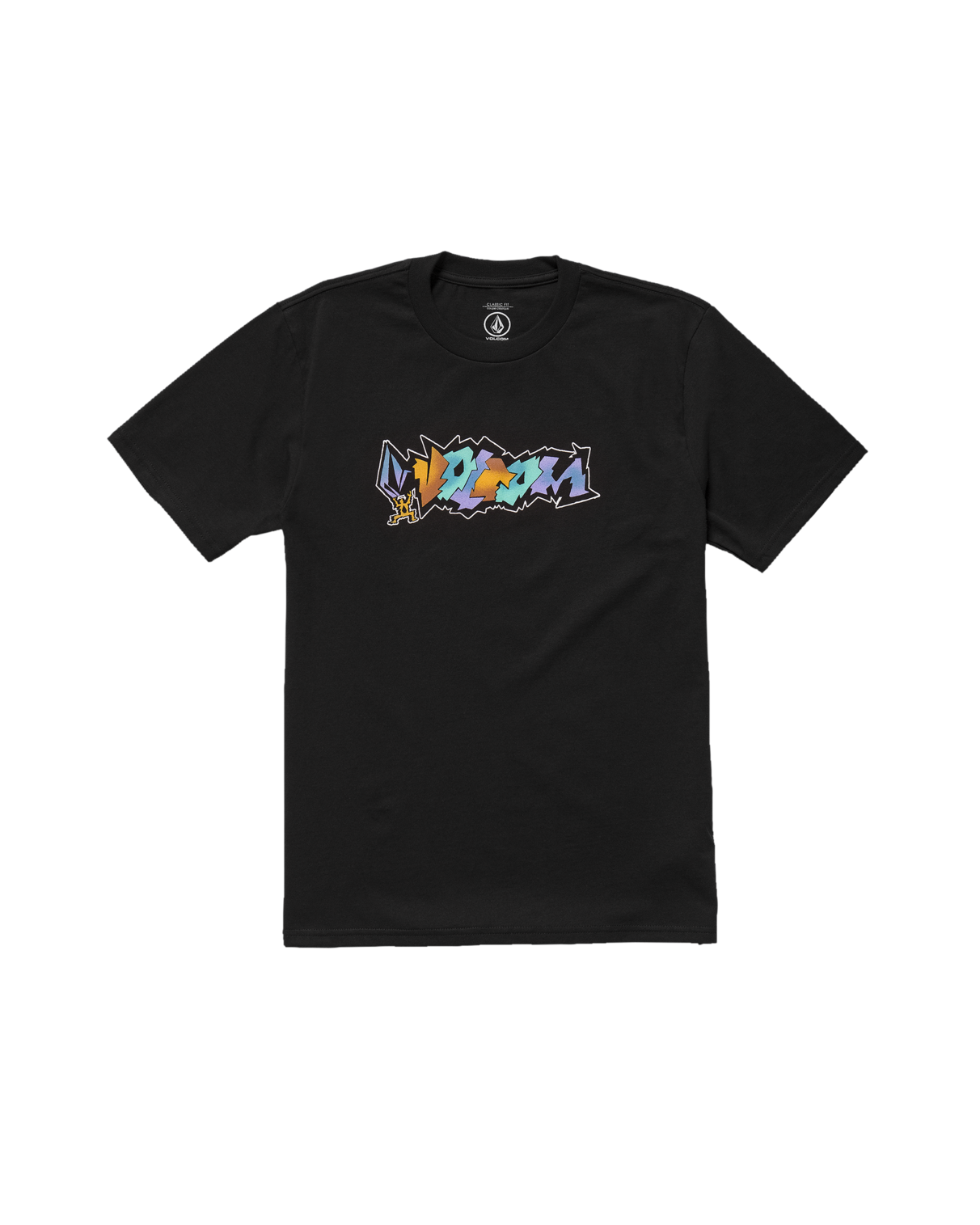 Volcom - T-Shirt - Star Shields - Black