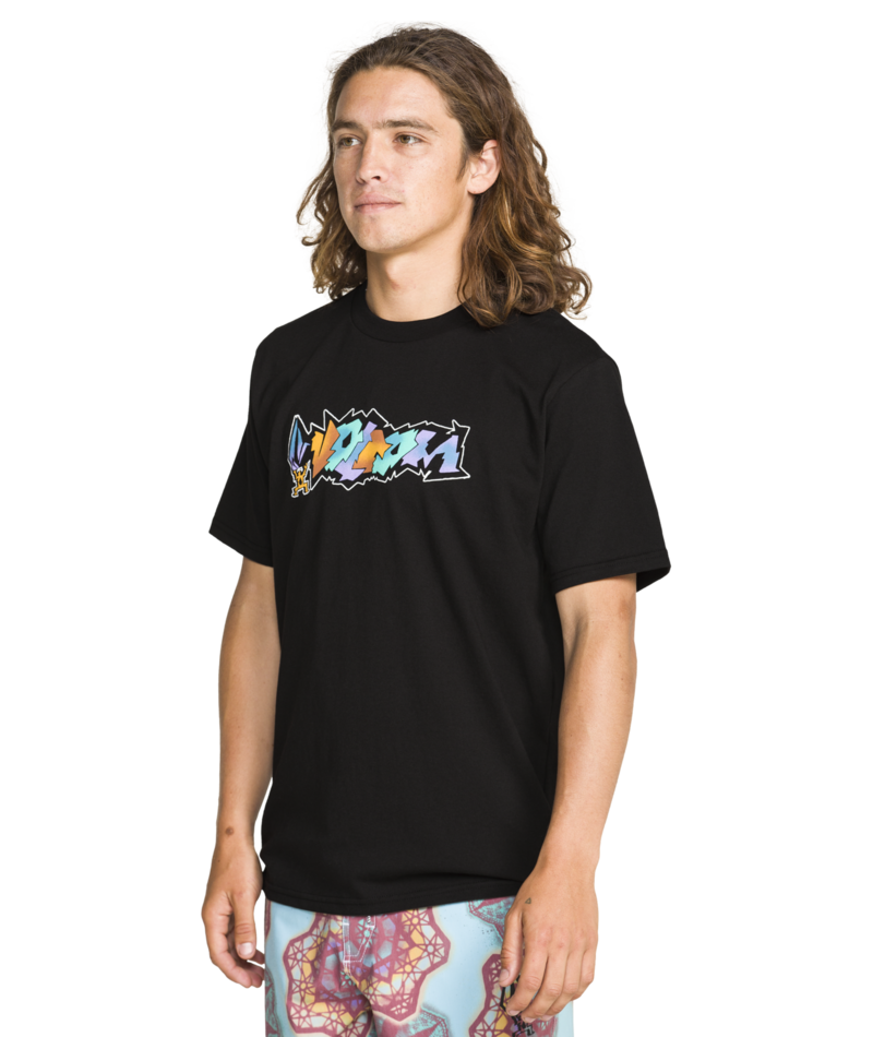 Volcom - T-Shirt - Star Shields - Black