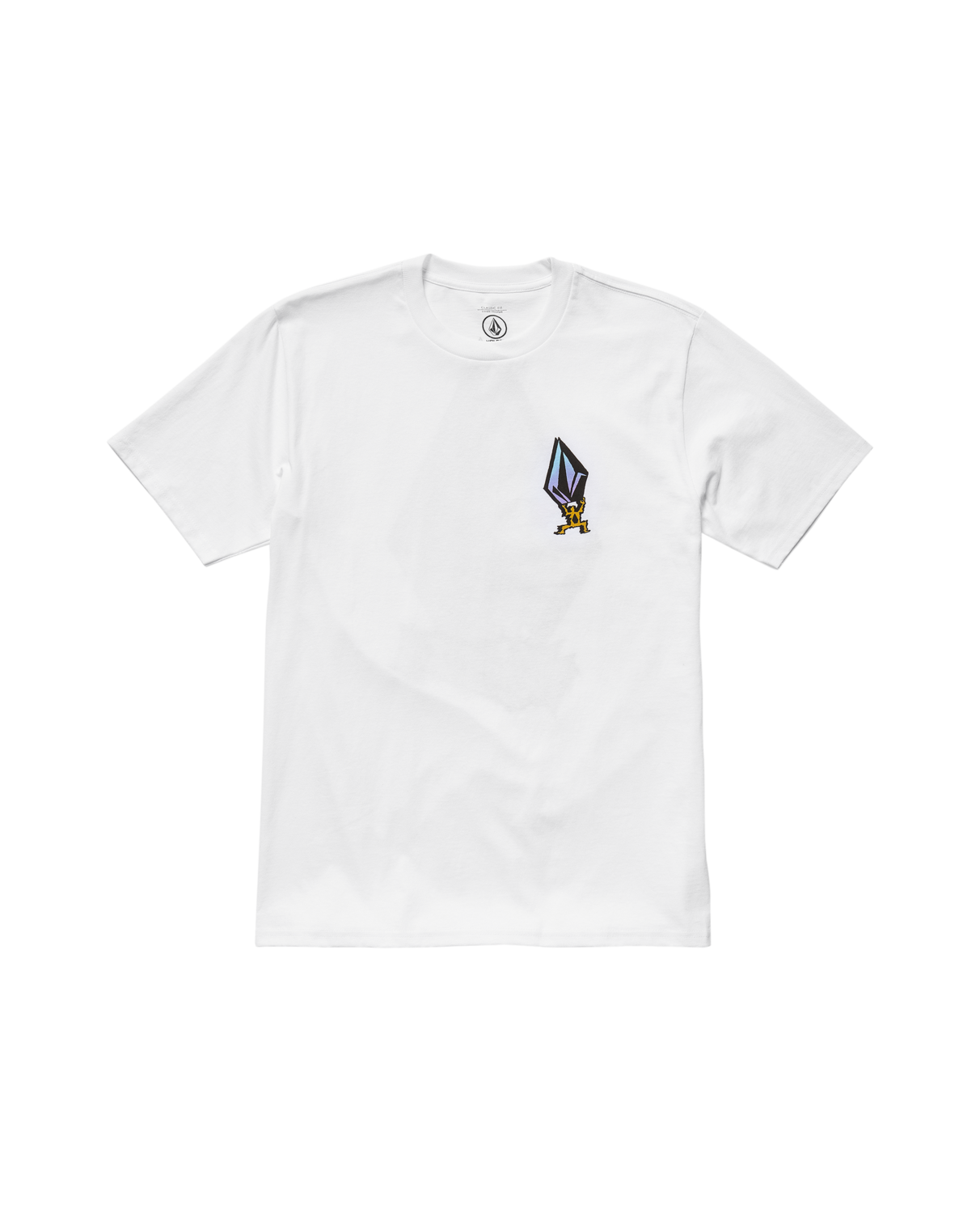 Volcom - T-Shirt - Star Shields - White
