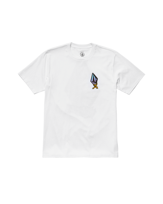 Volcom - T-Shirt - Star Shields - White