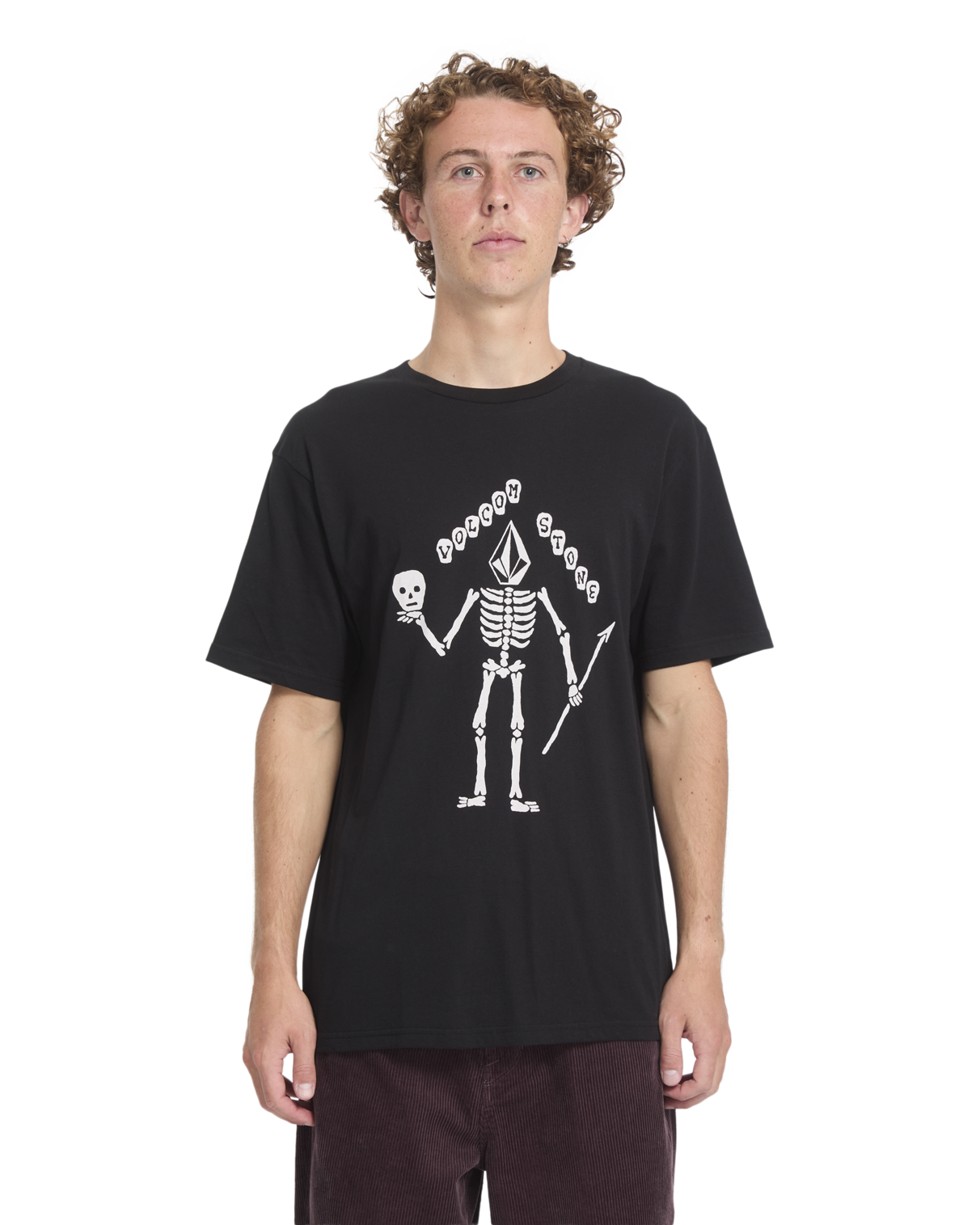 Volcom - T-Shirt - Felix Skull - Black