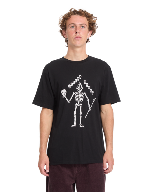 Volcom - T-Shirt - Felix Skull - Black
