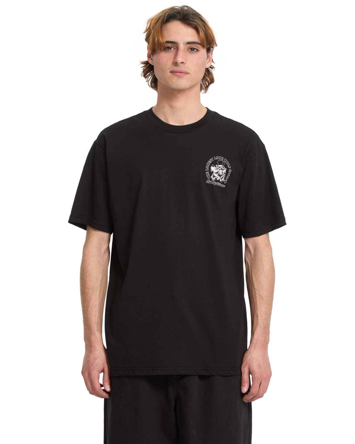Volcom - T-Shirt - Solo Wolf - Black