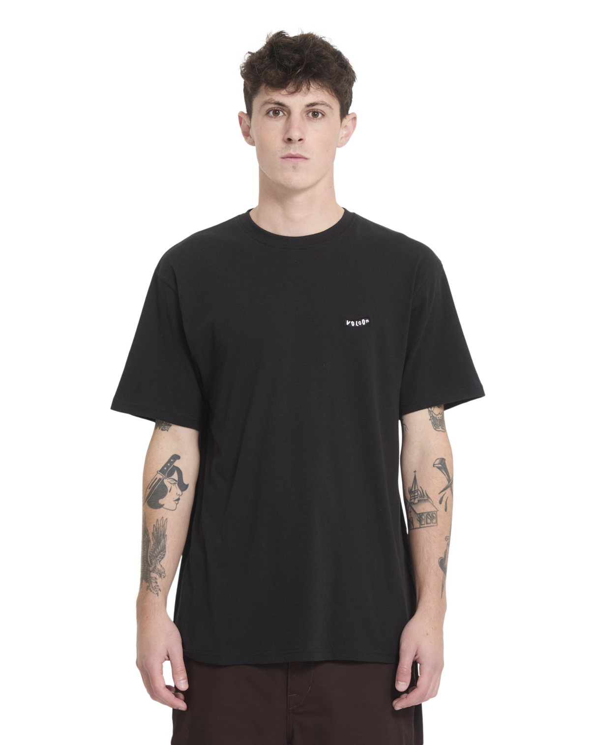 Volcom - T-Shirt - Pistol Stone - Black