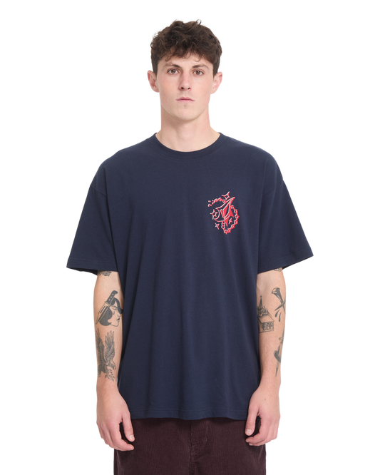 Volcom - T-Shirt - Gelstone - Marine Blue