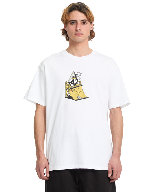 Volcom - T-Shirt - Daniel Shepard - Walleye - White