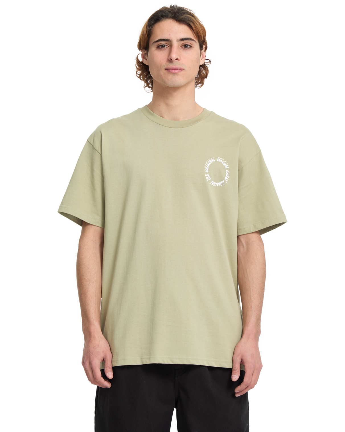 Volcom - T-Shirt - Round Out - Green Tea