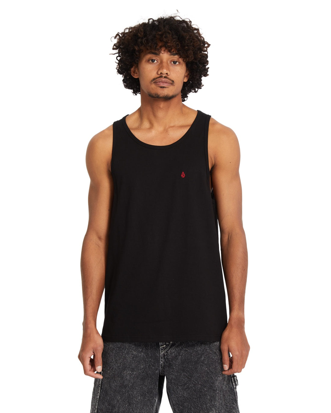Volcom - Tank Top - Stone Blanks - Black – Arcticfields