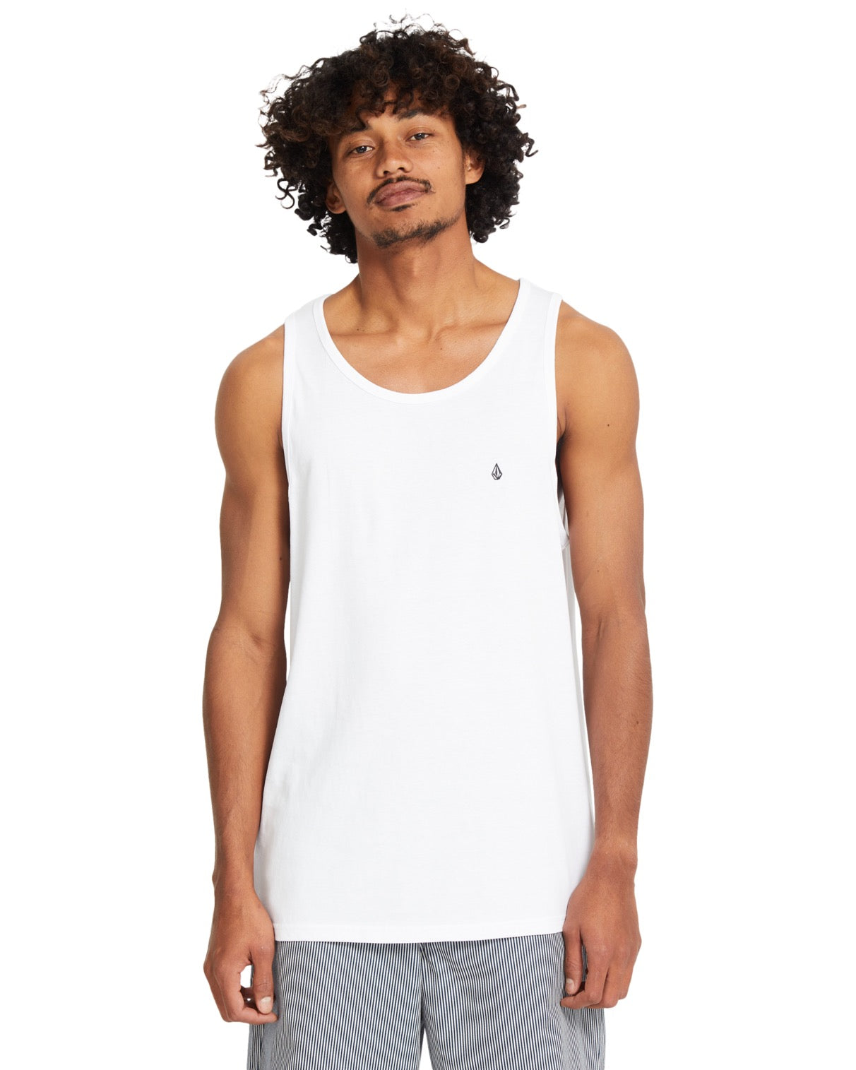Volcom - Tank Top - Stone Blanks - White