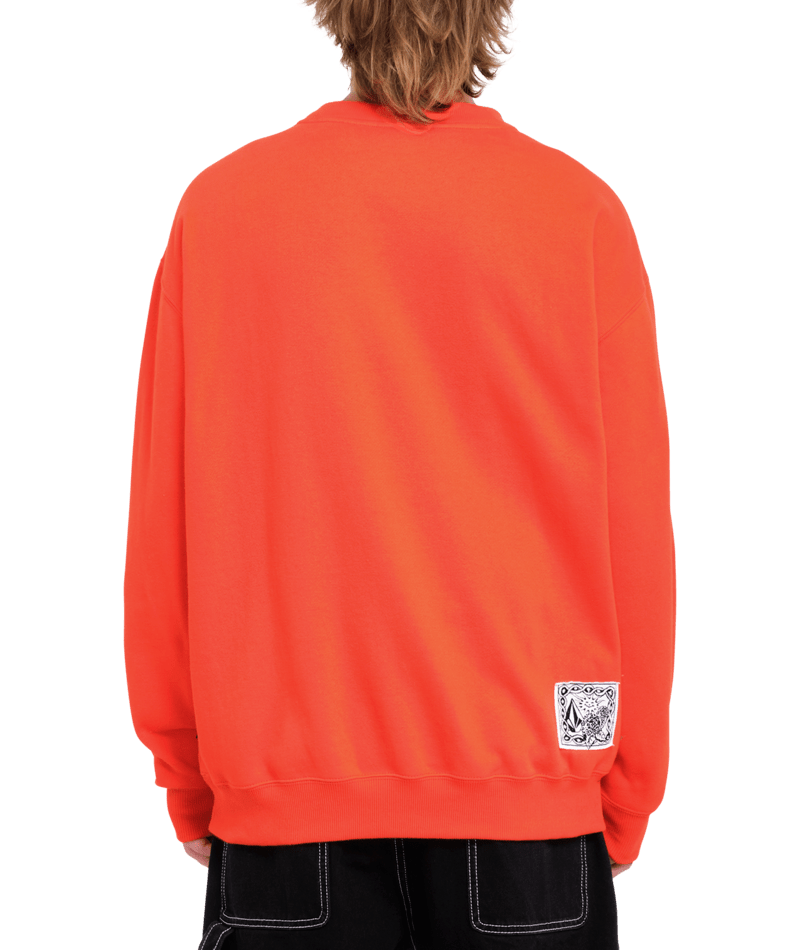 Volcom - Sweatshirt - FA Keutchi Crew - Red