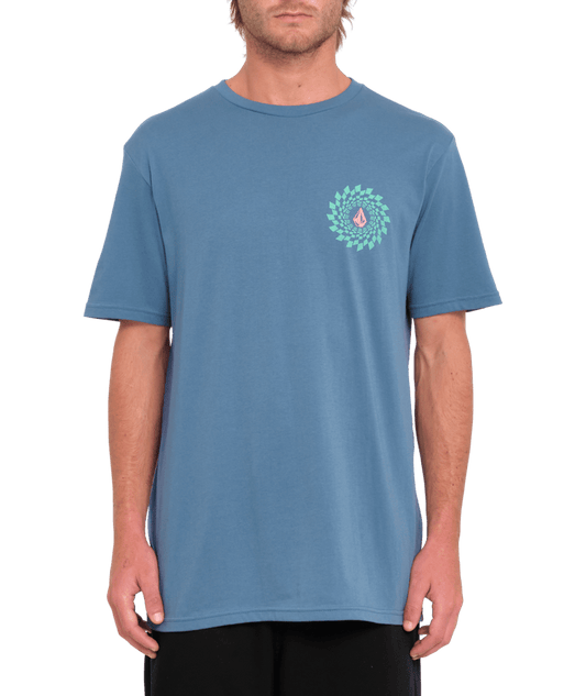 Volcom - T-Shirt - Easy Orbit - Blueberry