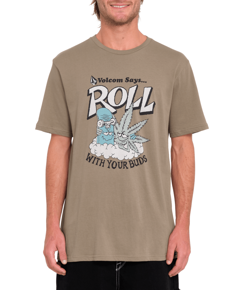 Volcom - T-Shirt - Budz - Teak