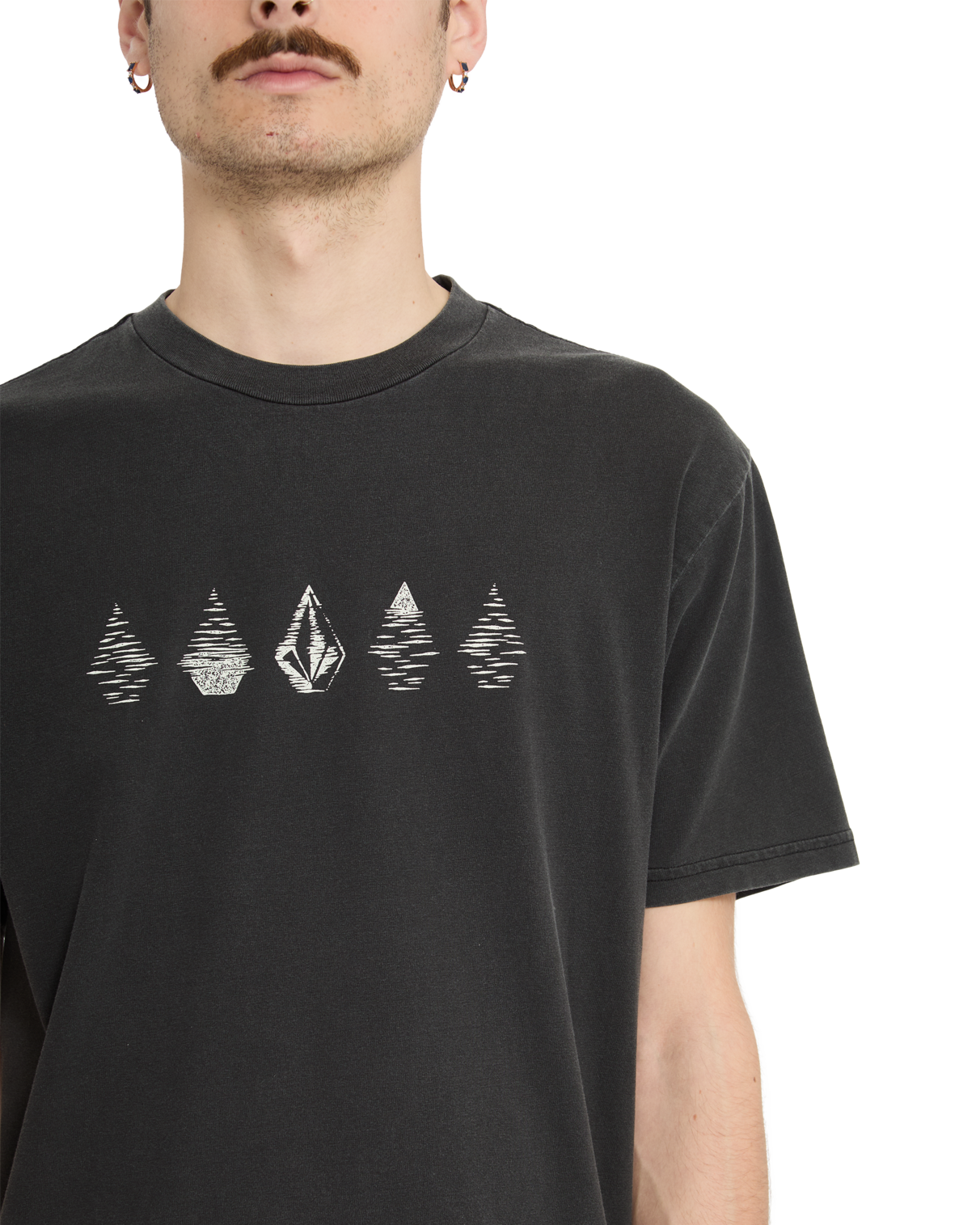 Volcom - T-Shirt - Lunar Phases - Black