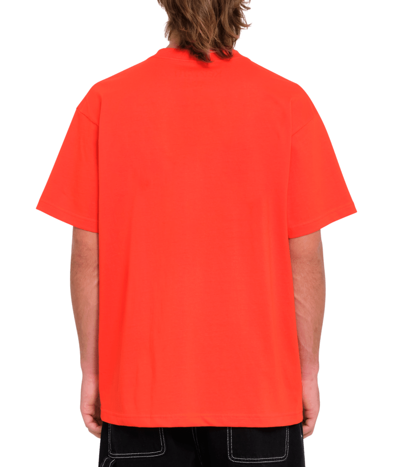 Volcom - T-Shirt - Olivmoose - Red