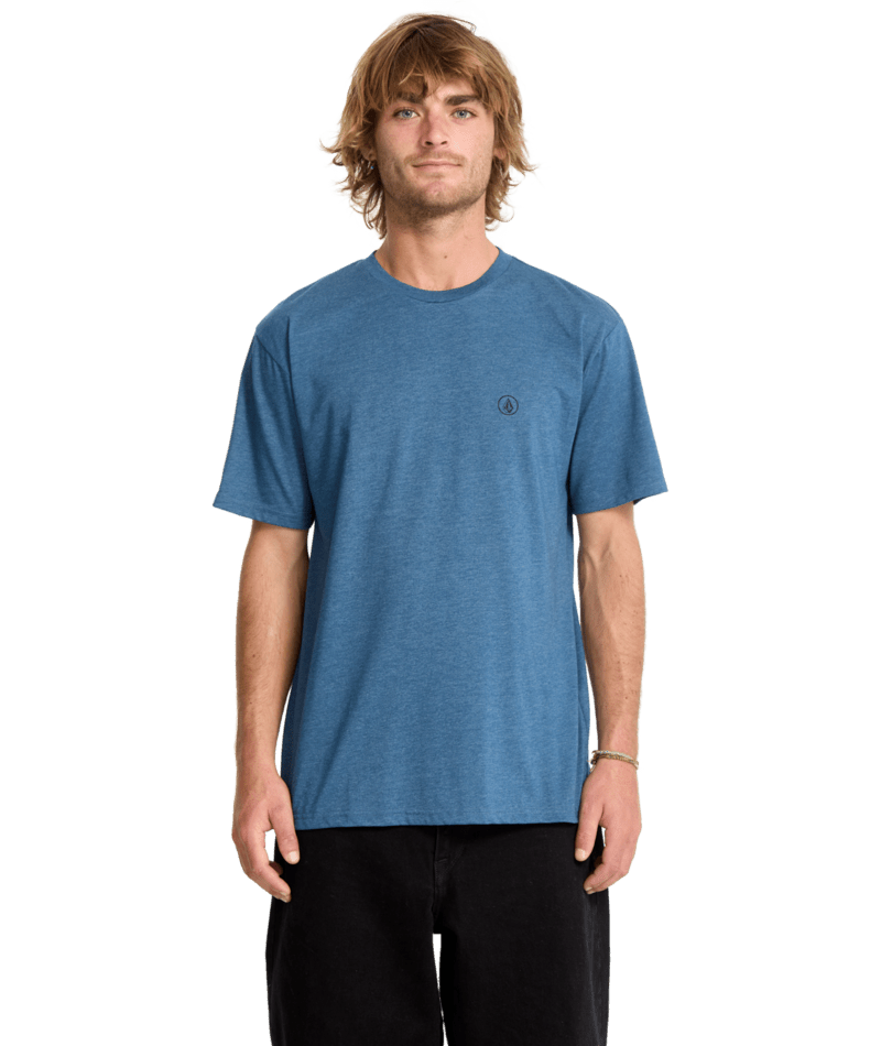 Volcom - T-Shirt - Circle Blanks - Cosmic Blue