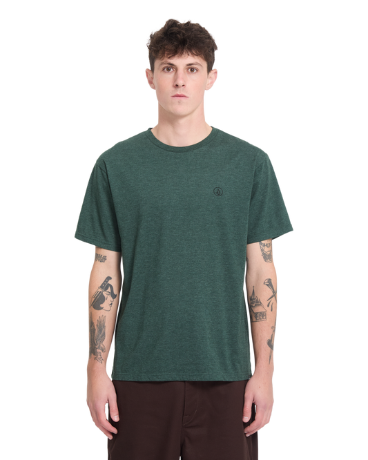 Volcom - T-Shirt - Circle Blanks - Scarab Green