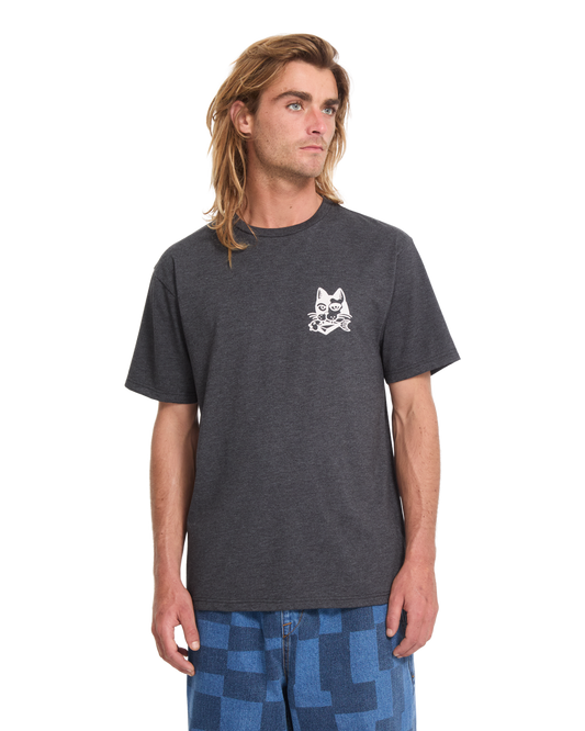 Volcom - T-Shirt - Tasty - Heather Black