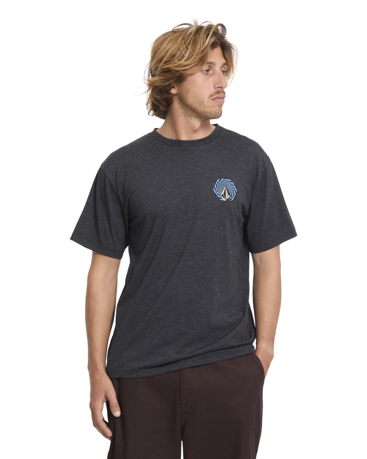 Volcom - T-Shirt - Ringstone - Heather Black