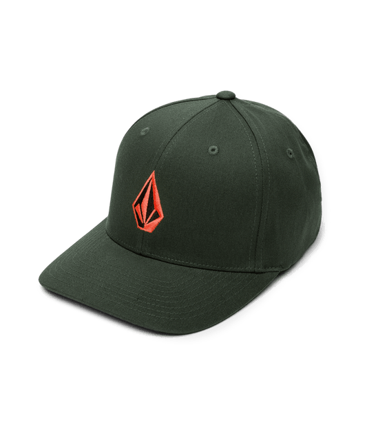 Volcom - Cap - Full Stone Flexfit Hat - Dark Forest