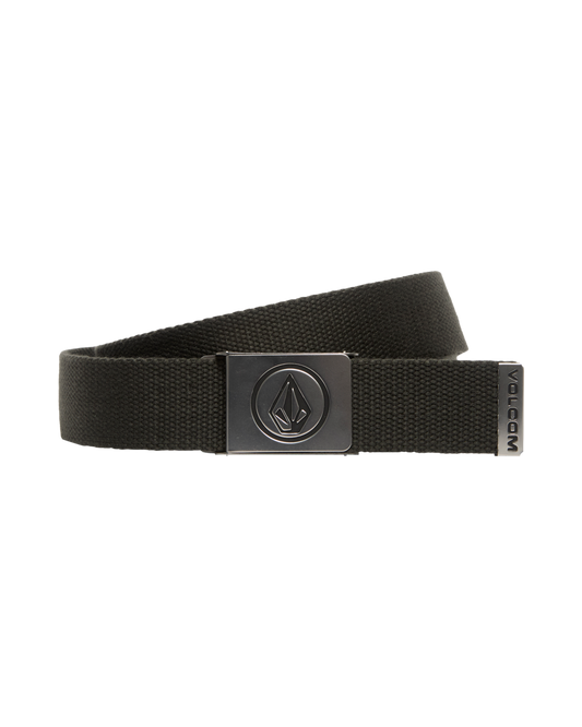 Volcom - Belt - Circle Web - Rinsed Black
