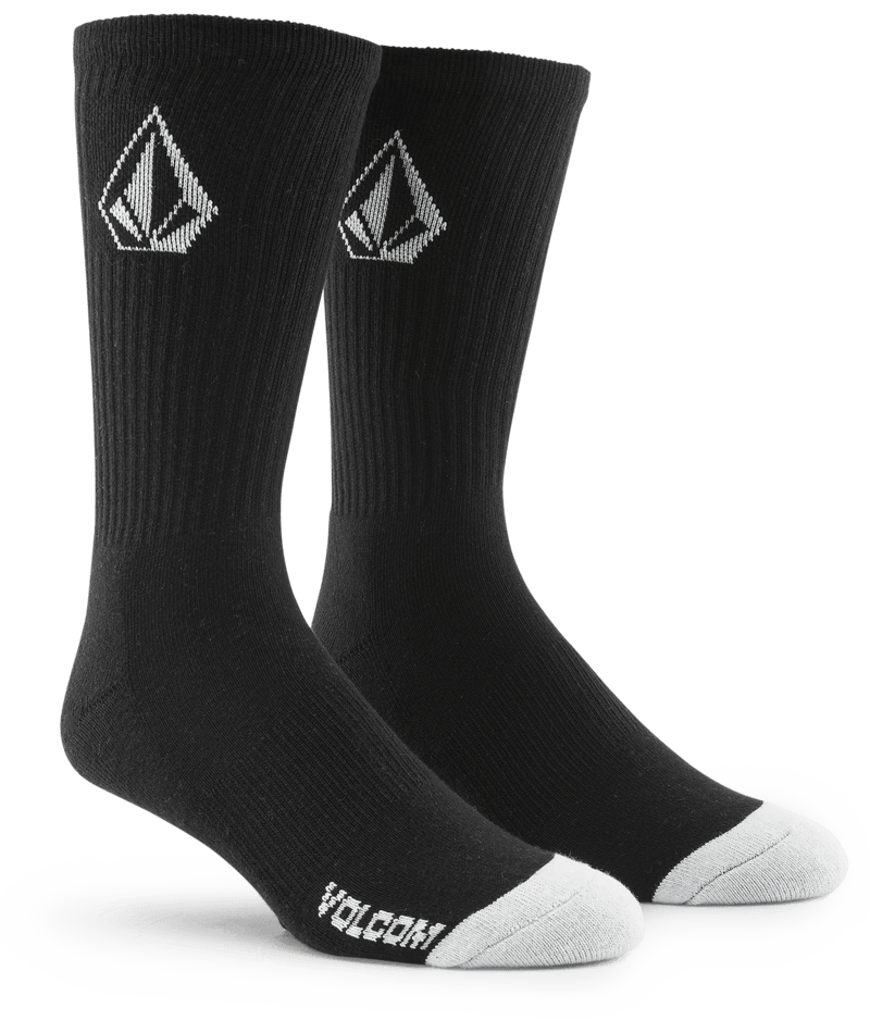 Volcom - Socks - Full Stone Sock 3 Pack - Black