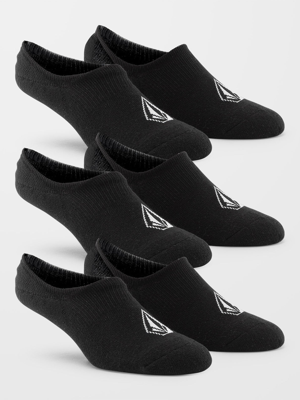 Volcom - Socks - No Show (3 Pack) - Black