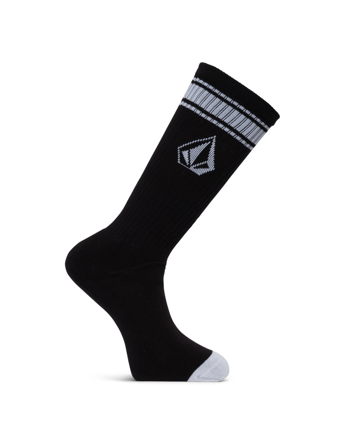 Volcom - Socks - High Stripe - Black