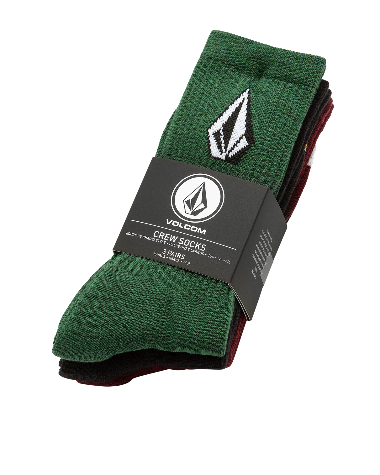 Volcom - Socks - Full Stone Mix - 3 Pack 25