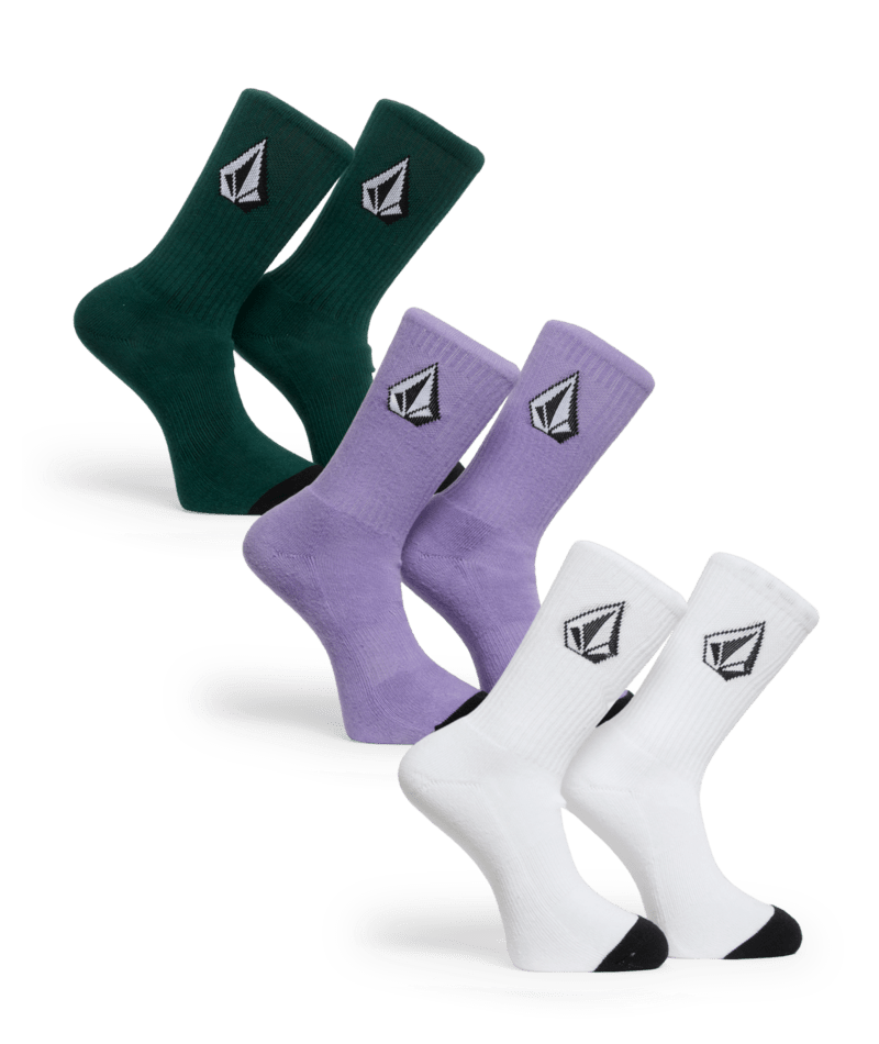 Volcom - Socks - Full Stone - 3 Pack - Multi
