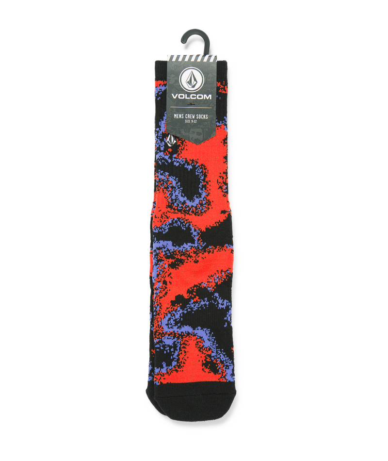 Volcom - Socks - Stoney Shred Sock PR - Red