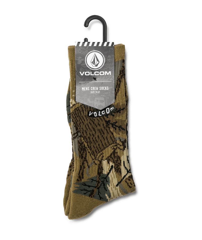 Volcom - Socks - Stoney Shred Sock PR - Camouflage