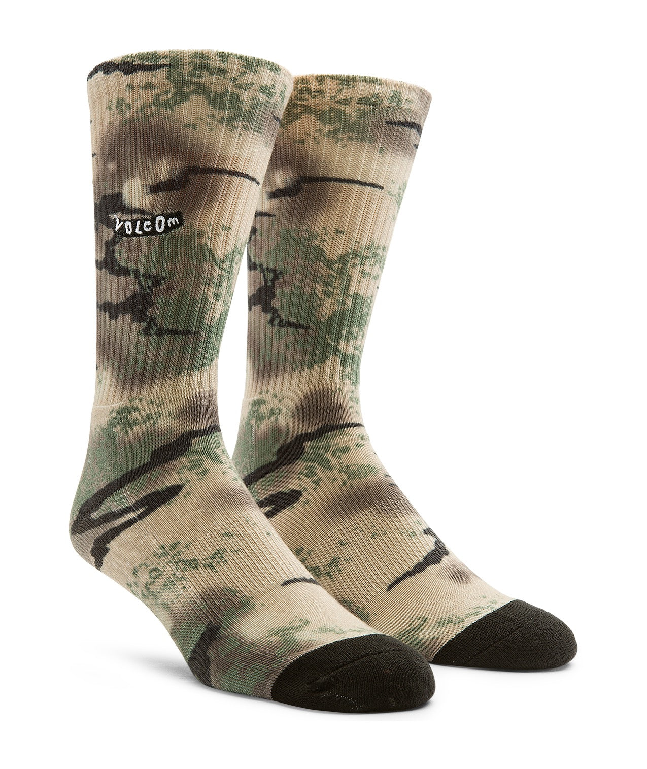 Volcom - Socks - Stoney Shred - Camo Dark Khaki