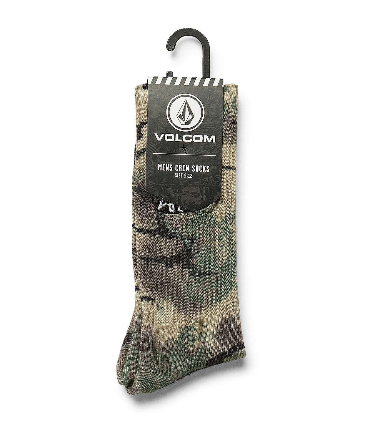 Volcom - Socks - Stoney Shred - Camo Dark Khaki