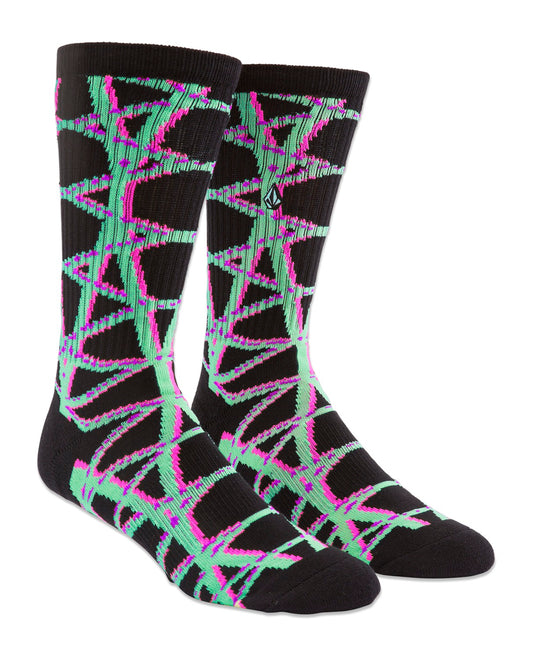 Volcom - Socks - Printa Stone - Black