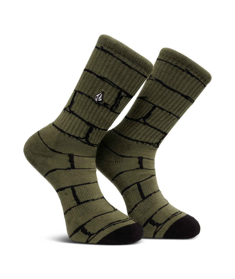 Volcom - Socks - Bricker Sock PR - Wintermoss