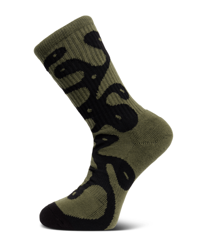 Volcom - Socks - FA Zephyr Sock PR - Wintermoss