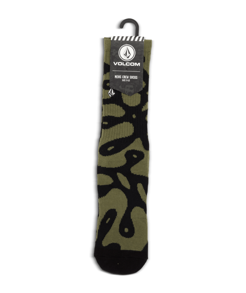 Volcom - Socks - FA Zephyr Sock PR - Wintermoss