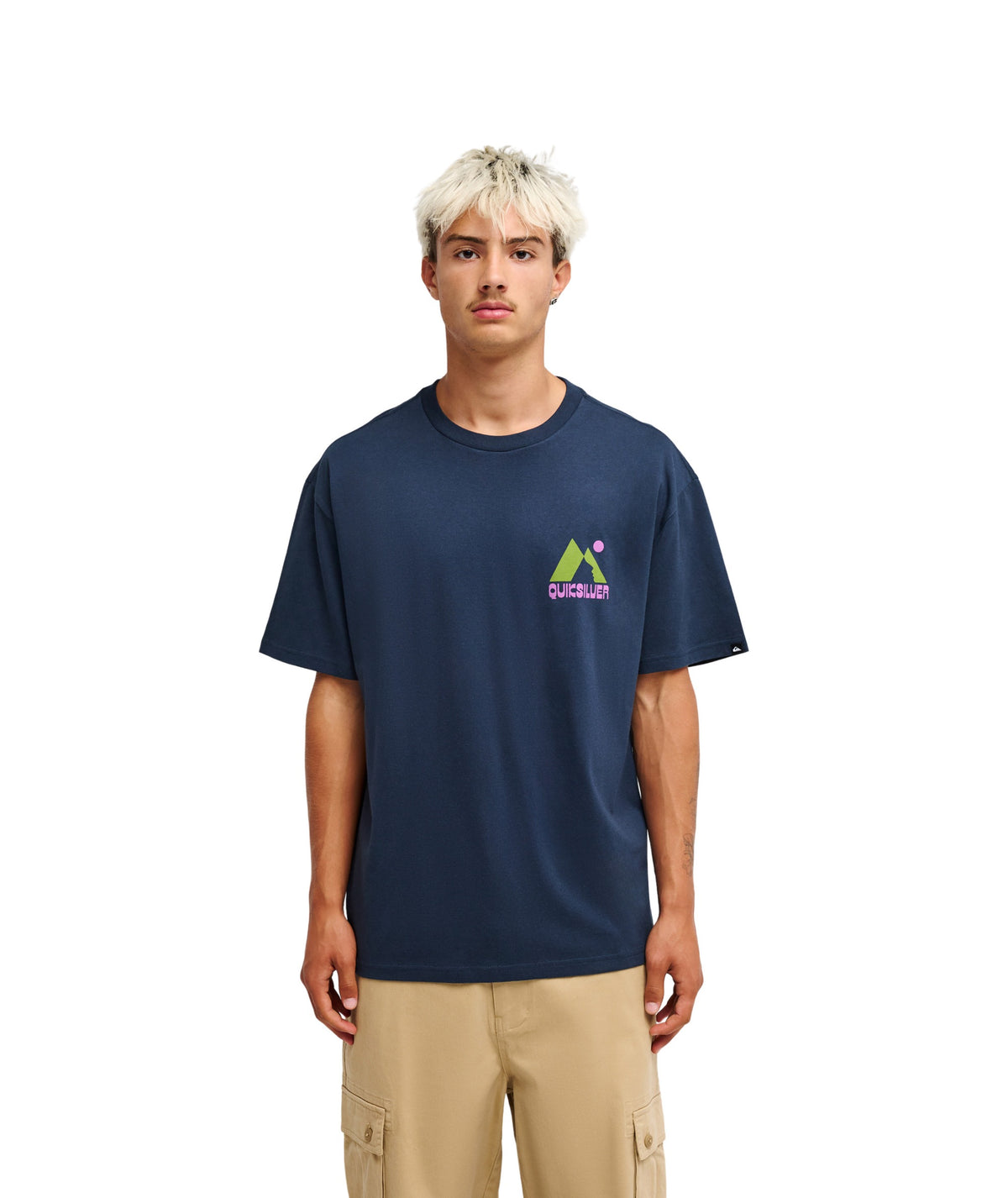 Quiksilver - T-Shirt - Peak SS - Dark Navy