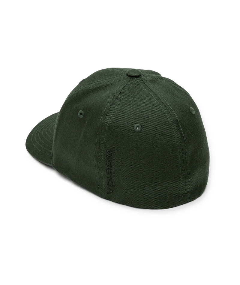 Volcom - Cap - Full Stone Flexfit Hat - Dark Forest - Childrens